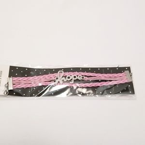 Cancer Hope Bracelet Pink Awareness